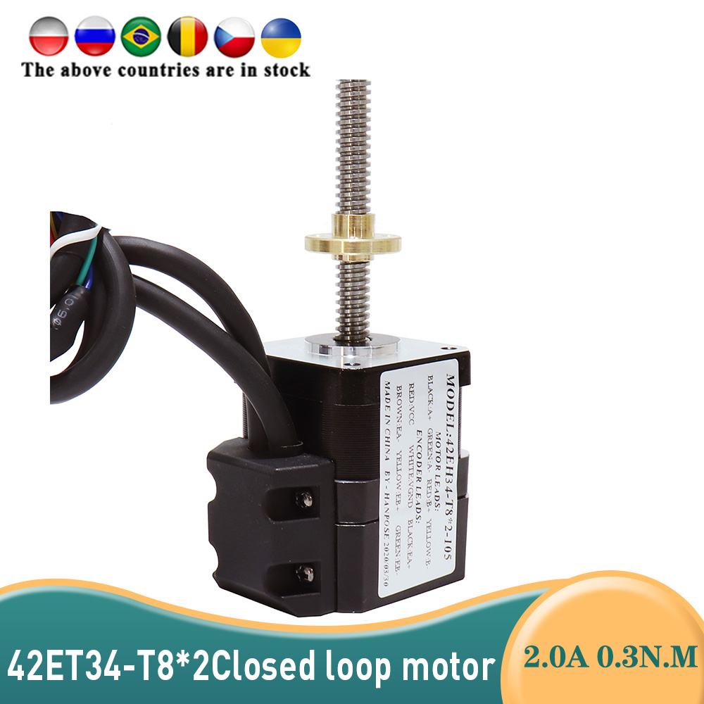 Closed Loop Stepper Motor Nema 17 - Nema17 motor de parafuso de circuito