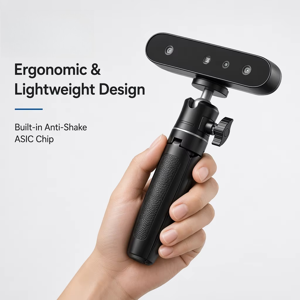 Handheld 3D Scanner High Precision - Scanner 3D de Alta Precisão CR-Scan