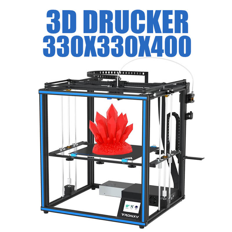 Corexy 3D Printer Kit - Tronxy-X5SA Impressora 3D, Impressão Tamanho 8G,