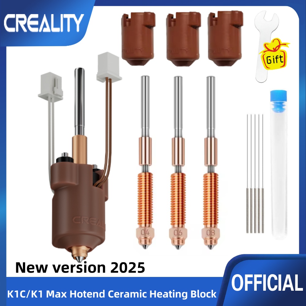 High Flow Ceramic Hotend - Creality Kit oficial de bloco de