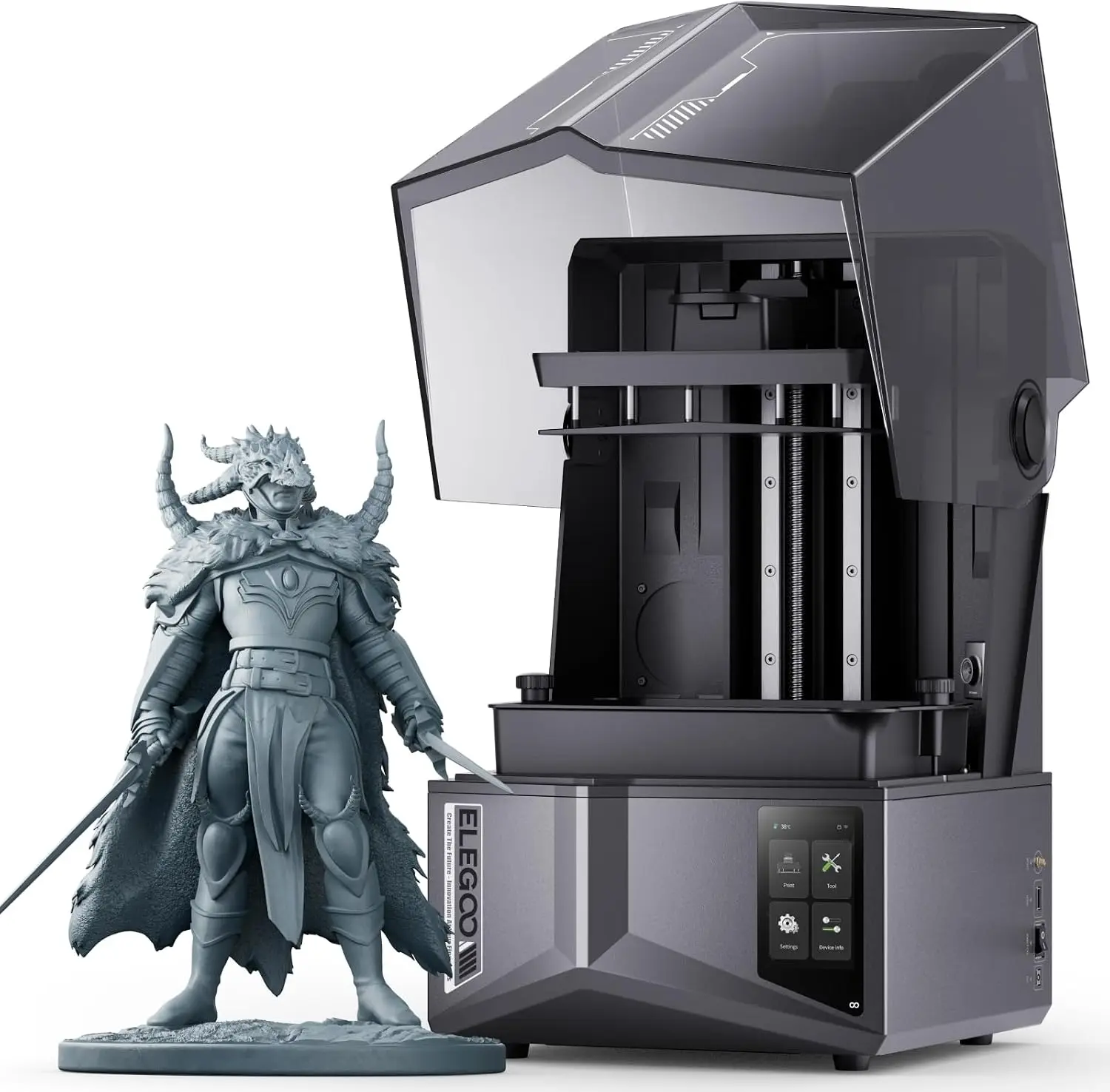 12K Monochrome Lcd Resin 3D Printer - Impressora 3D de Resina Saturn 4