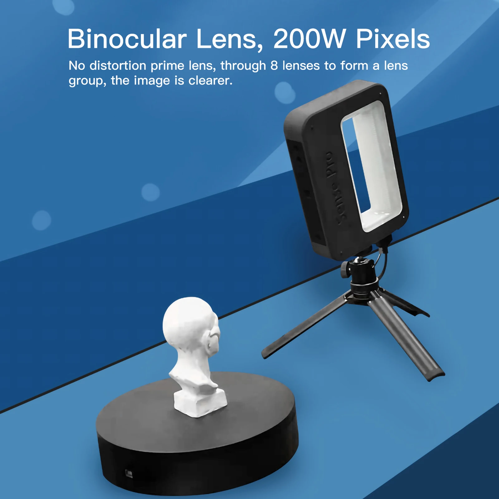Handheld 3D Scanner High Precision - Scanner 3D Portátil de Alta Precisão