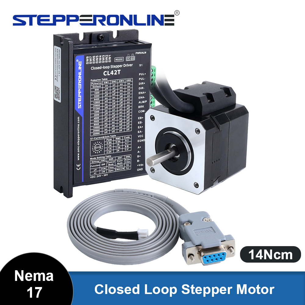Closed Loop Stepper Motor Nema 17 - Stepperonline nema 17 kit de driver