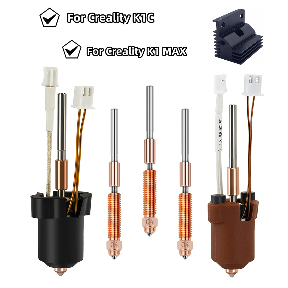 Kit Hotend para Creality K1/K1 - High Flow Ceramic Hotend avaliação e preço