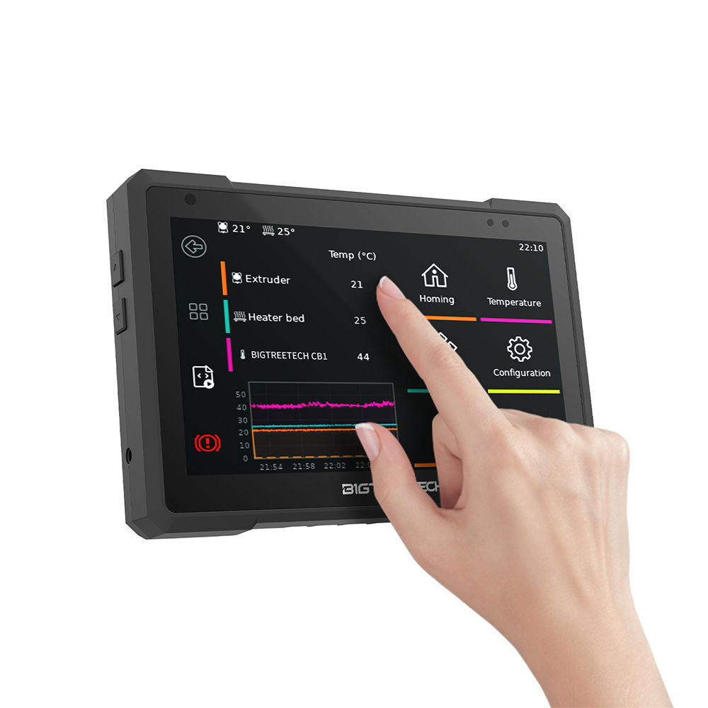 BIGTREETECH Pad 7 IPS Touch Sc - Klipper Pad 7 Inch avaliação e preço