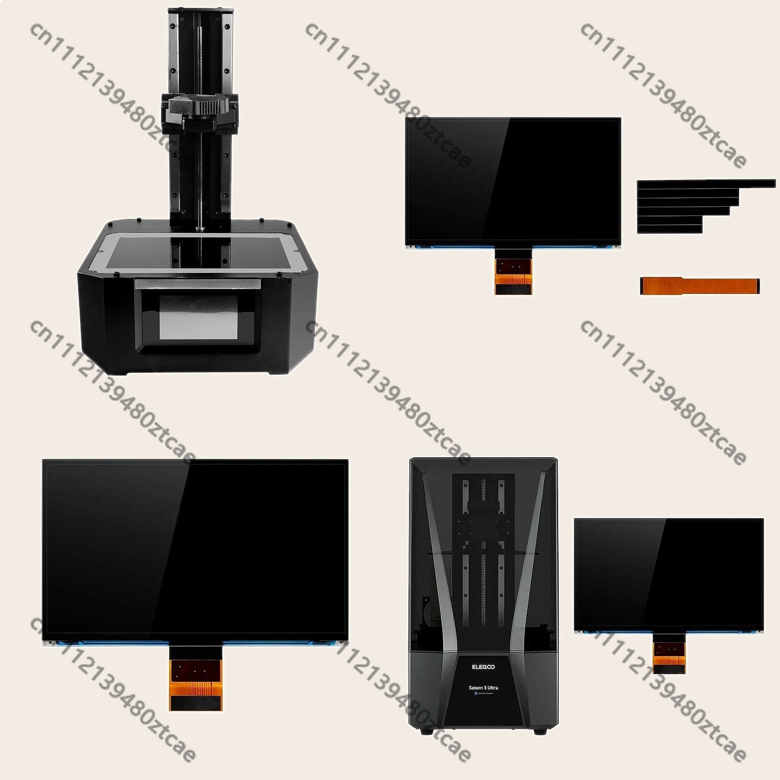 Tela LCD Monocromática de 10.1 - 12K Monochrome Lcd Resin 3D Printer avaliação e preço
