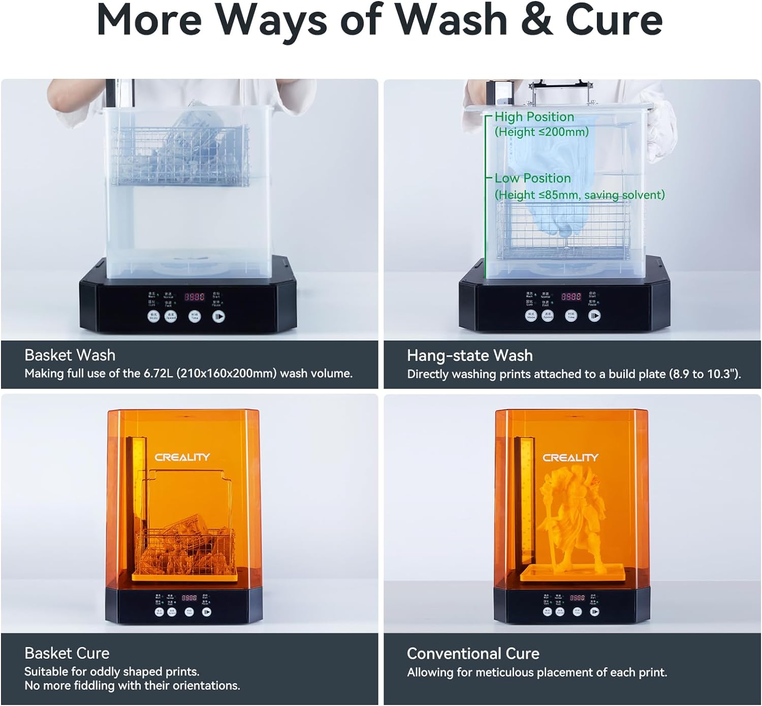 Máquina de Lavagem e Cura de R - Large Resin Wash And Cure Station avaliação e preço