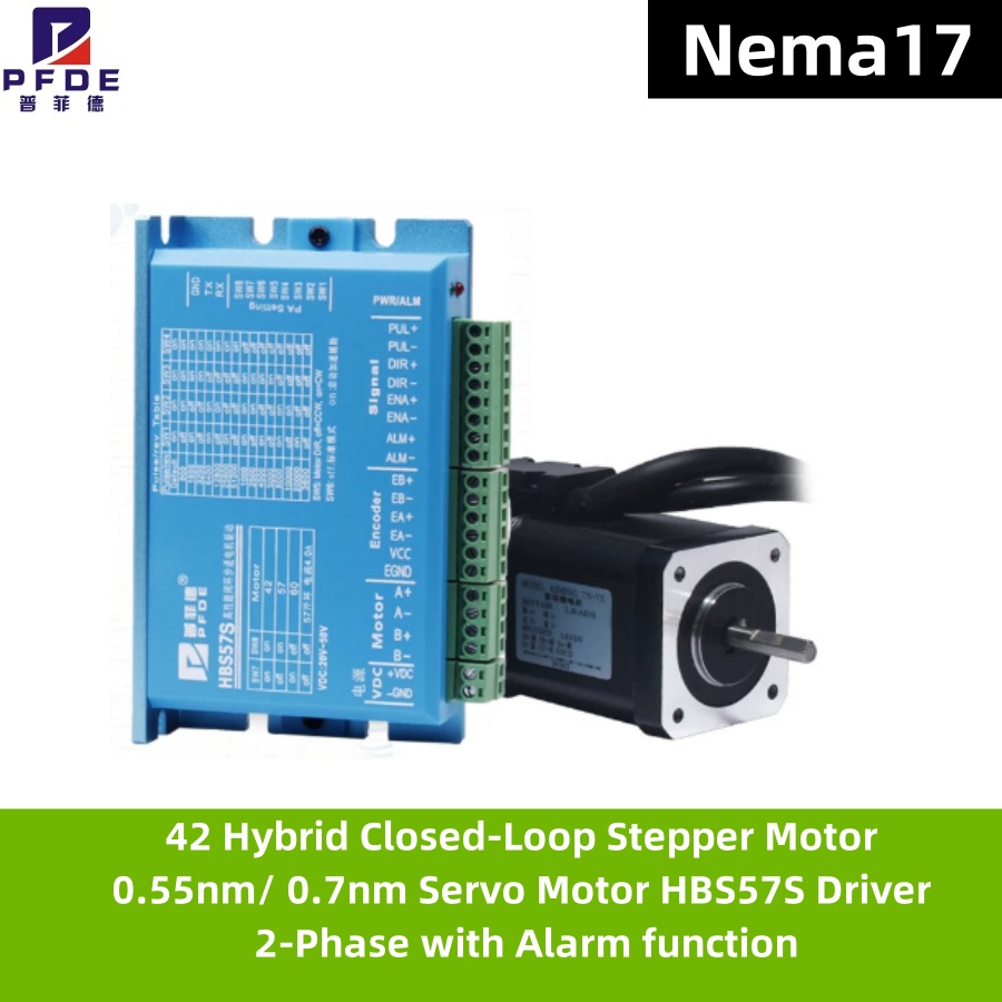 Nema17 42 Motor de passo híbri - Closed Loop Stepper Motor Nema 17 avaliação e preço