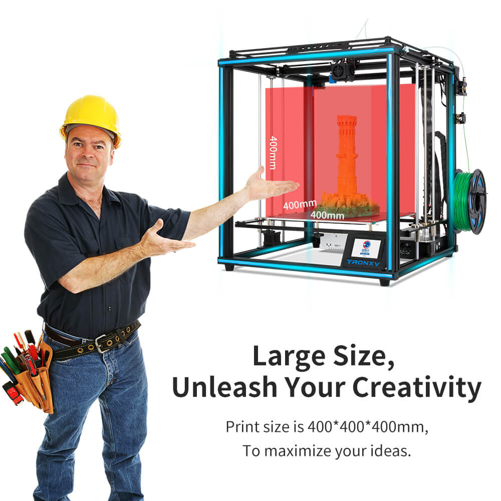 Tronxy-X5SA Impressora 3D, Imp - Corexy 3D Printer Kit avaliação e preço