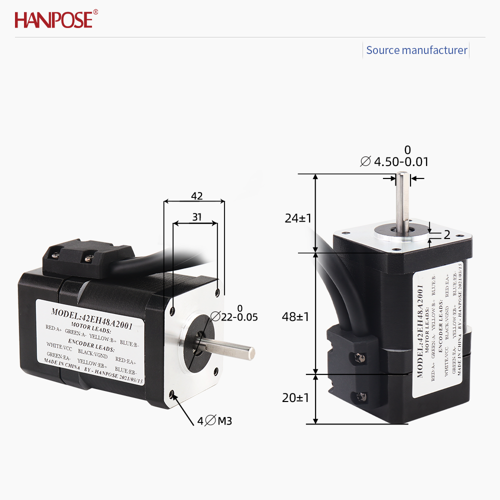motor de passo de circuito fec - Closed Loop Stepper Motor Nema 17 avaliação e preço