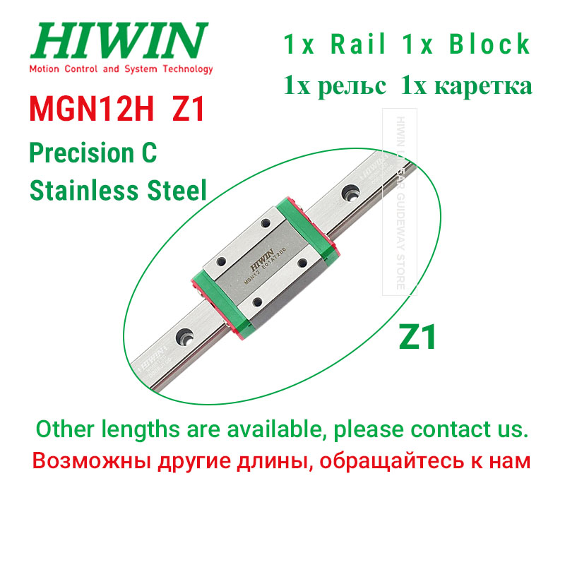 HIWIN MGN12H Z1 HIWIN MGN12 Tr - Linear Rail Mgn12H Set avaliação e preço