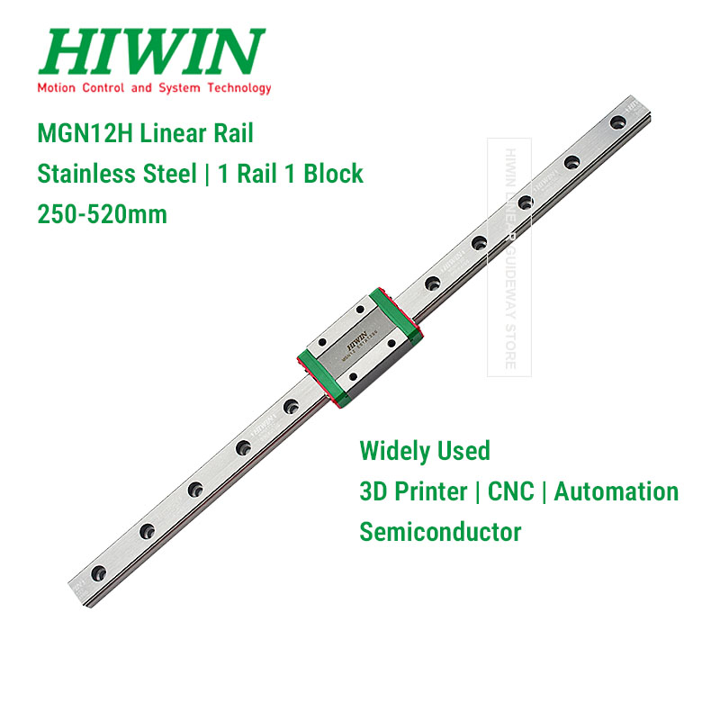 HIWIN MGN12H Z1 HIWIN MGN12 Tr - Linear Rail Mgn12H Set avaliação e preço