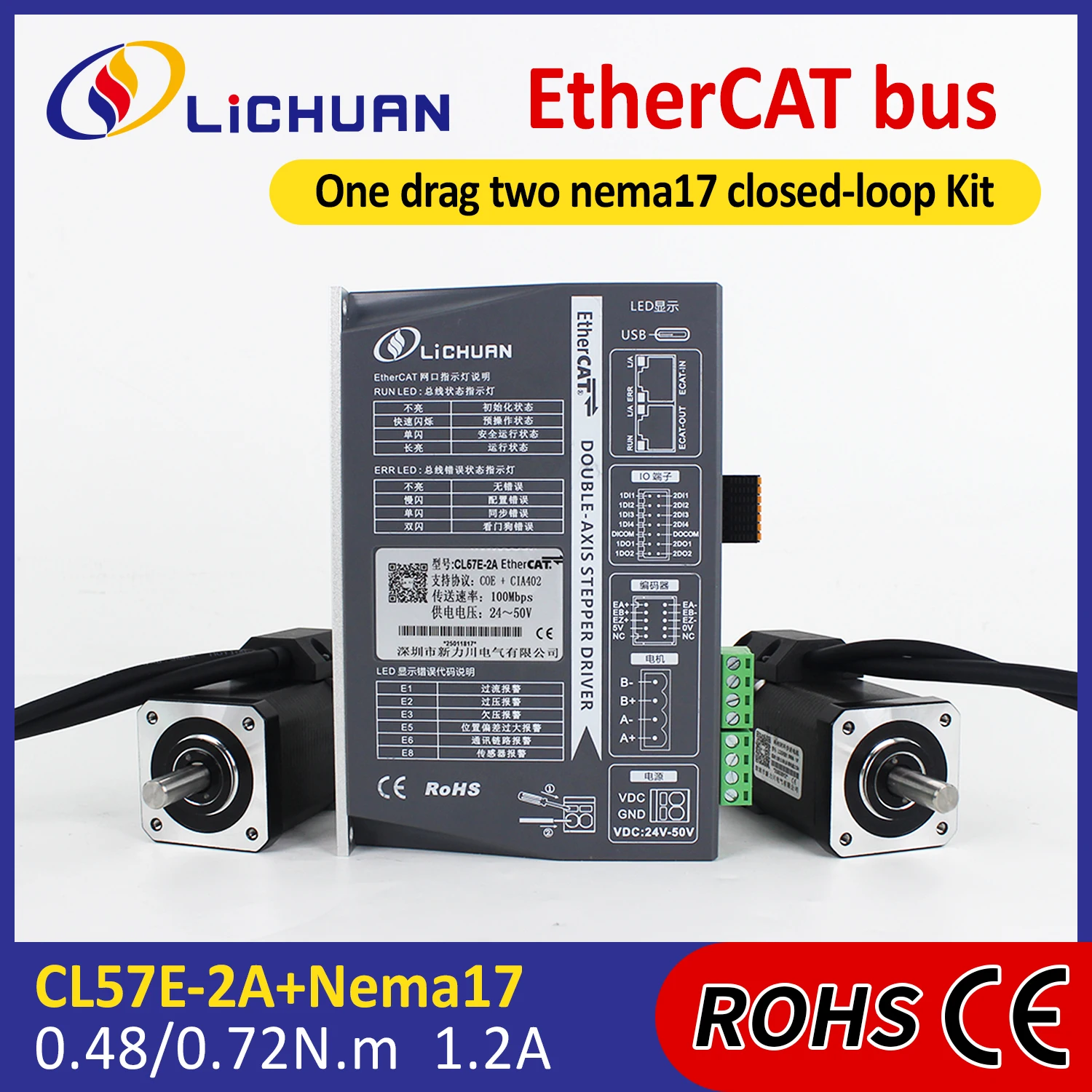 Controlador de Motor de Passo  - Closed Loop Stepper Motor Nema 17 avaliação e preço