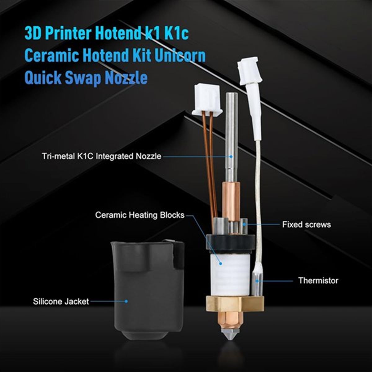 Kit de Bloco de Aquecimento Ce - High Flow Ceramic Hotend avaliação e preço