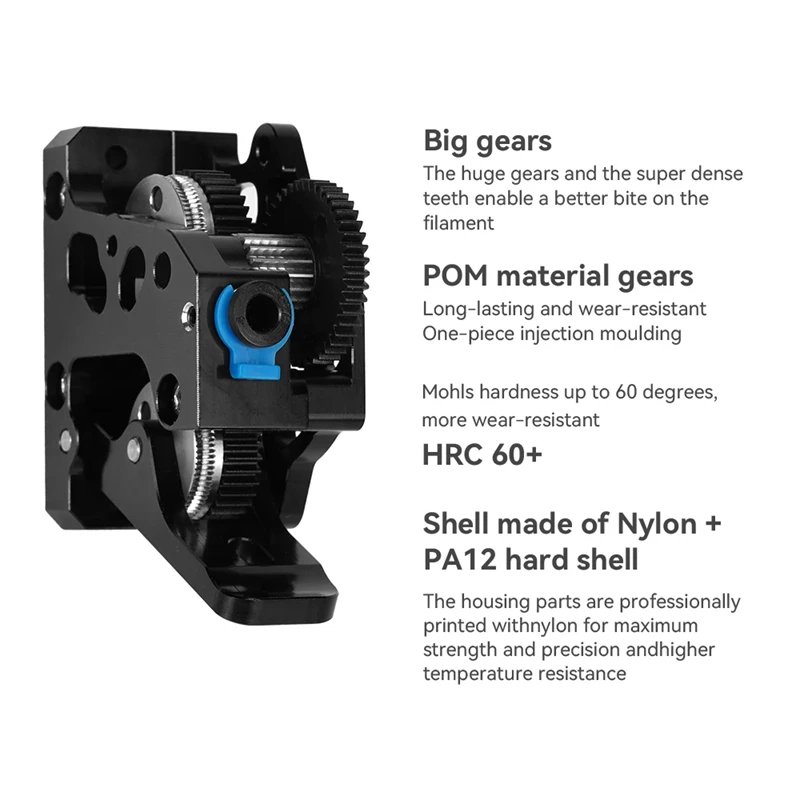 Extrusora de Redução de Aço Du - Direct Drive Dual Gear Extruder High Speed avaliação e preço