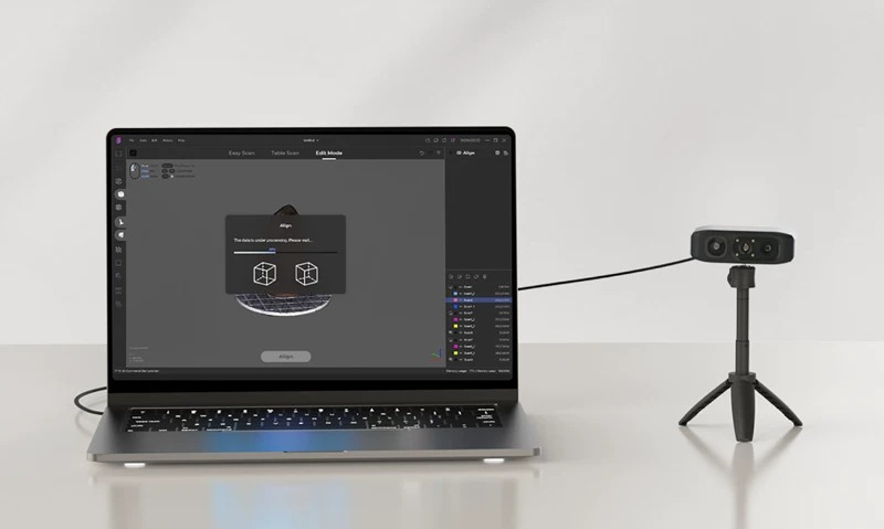 Scanner 3D de Alta Precisão, M - Handheld 3D Scanner High Precision avaliação e preço
