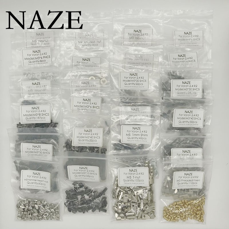 Naze voron2.4 3d impressora r1 - Voron 2.4 R2 Complete Kit avaliação e preço